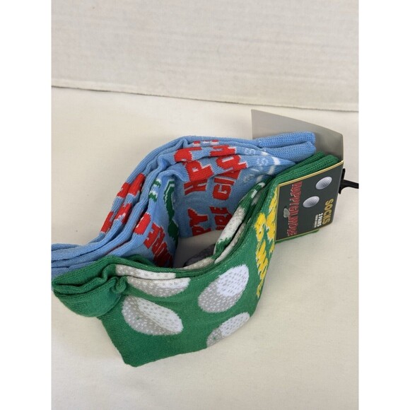 Crew Socks Happy Gilmore 2 Pairs Large Shoe Size Men's 8-12 Women's 9-13… - Picture 5 of 6